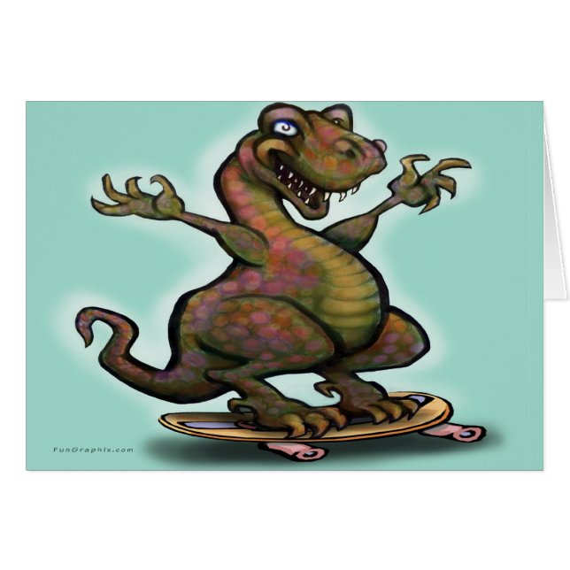 Skater Saurus Rex (Vorderseite (Horizontal))