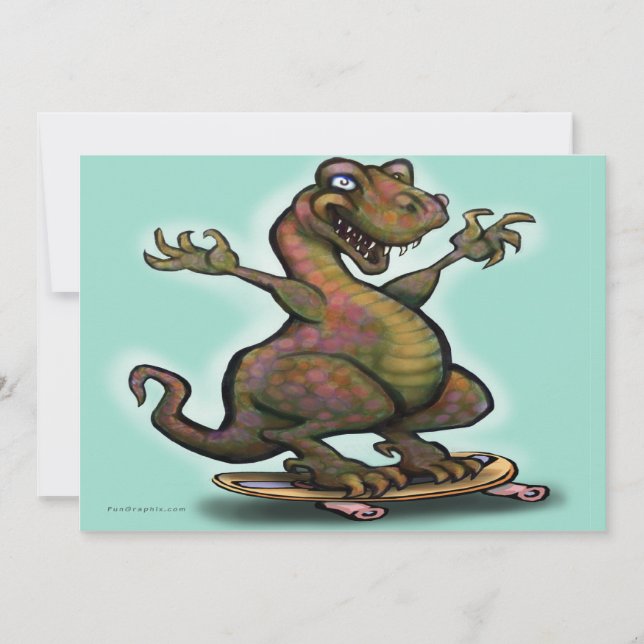 Skater Saurus Rex (Vorderseite)