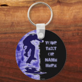 Skater Schlüsselanhänger (Vorderseite)