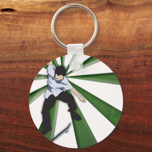 Skater Schlüsselanhänger (Vorderseite)