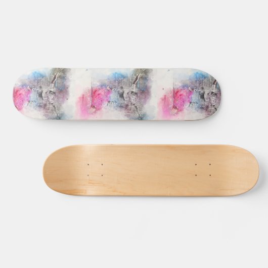Skater Skateboard Deck (Horizontal)