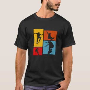 Skater Skateboard Retro Extreme Sport für Skateboa T-Shirt