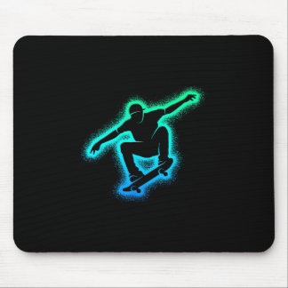 Skater Skateboard Skateboarder Men Kids Boys Skate Mousepad