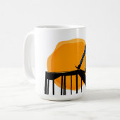 Skater, Skateboard, Sunset Kaffeetasse (Vorderseite Links)