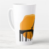 Skater, Skateboard, Sunset Milchtasse (Linke Ecke)