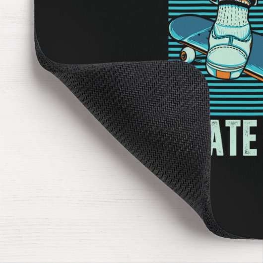 Skater Skateboarder Skateboard Skate For Life Gift Mousepad (Ecke)