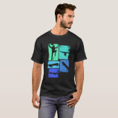 Skater Skateboarder Skateboard Youth T-Shirt (Vorne ganz)