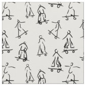 Skater-Skizze Stoff (Nahaufnahme)