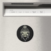 Skater Skull Magnet (In Situ (Geschirrspüler))