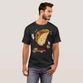 Skater-Taco-Skateboarding T-Shirt (Vorne ganz)