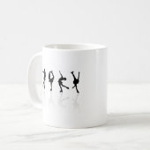 Skater u. Reflexionen Kaffeetasse (Vorderseite Links)