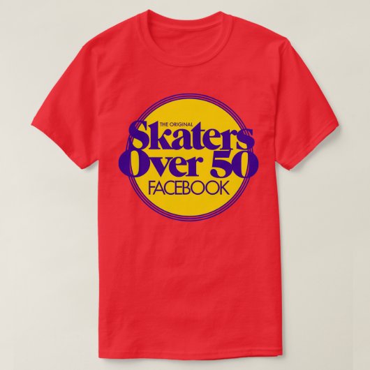 Skater über 50 Gang T-Shirt (Design vorne)