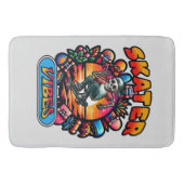 SKATER VIBES! BADEMATTE (Vorderseite)