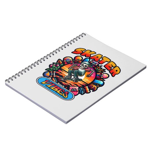 SKATER VIBES! NOTIZBLOCK (Linke Seite)