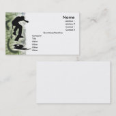 Skater Visitenkarte (Vorne/Hinten)