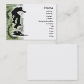 Skater Visitenkarte (Vorne/Hinten)