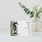 Skater Visitenkarte (Stehend Vorderseite)
