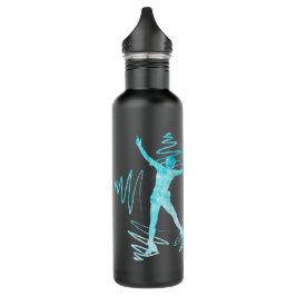 Skater-Wasserflasche Die Sterne-Kanten gefroren Edelstahlflasche