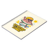 Skater Watermelon Notizblock (Linke Seite)