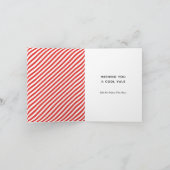 Skater Weihnachtskarten Feiertagskarte (Innenseite)