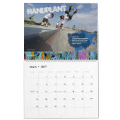 Skaterboarder Slang benutzerdefinierbar Kalender (Mär 2027)