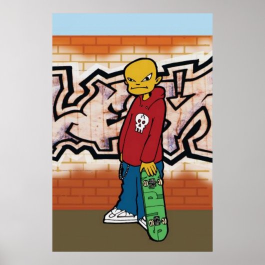 Skaters Alley Poster (Vorne)