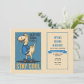 Skaters Gonna Skate Einladung (Stehend Vorderseite)