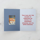 SKATERS POND-CHRISTMAS-KARTE DANKESKARTE (Innenseite)