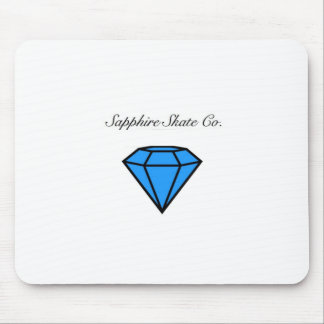 Skatesaphir-Mausunterlage Mousepad