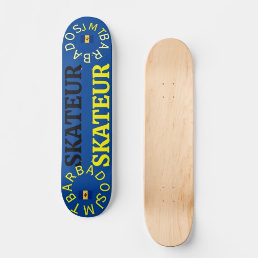 SKATEUR 7 3/4" Skateboard Deck (Vorderseite)