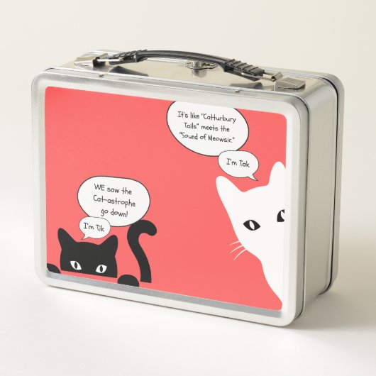 Skatey Cat Lunch Box (Rückseite)