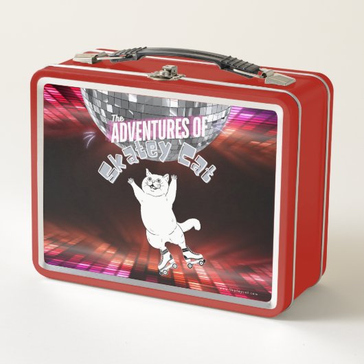 Skatey Cat Lunch Box (Vorderseite)