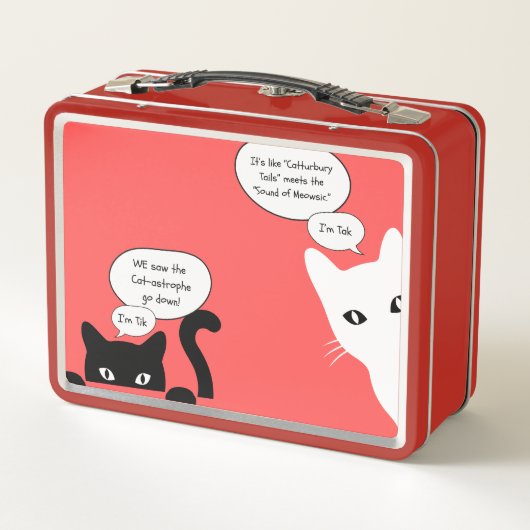 Skatey Cat Lunch Box (Rückseite)