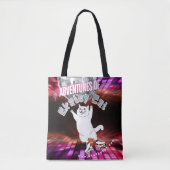Skatey Cat Tote Bag Tasche (Vorderseite)