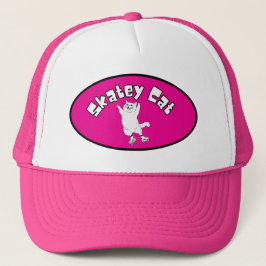 Skatey Cat-Trucker Hat Truckerkappe