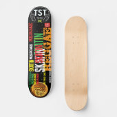 SKATIN REGGAE JMT Skateboard (Vorderseite)