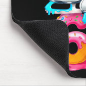 Skating Ice Cream Drip Number 67 Player 67th Birth Mousepad (Ecke)