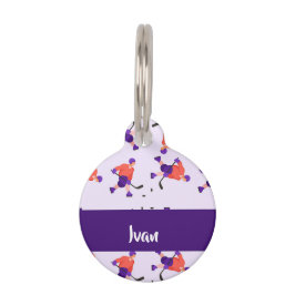 Skating ice hockey player pattern haustiermarke