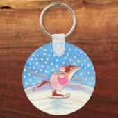 Skating mouse keychain schlüsselanhänger (Vorderseite)