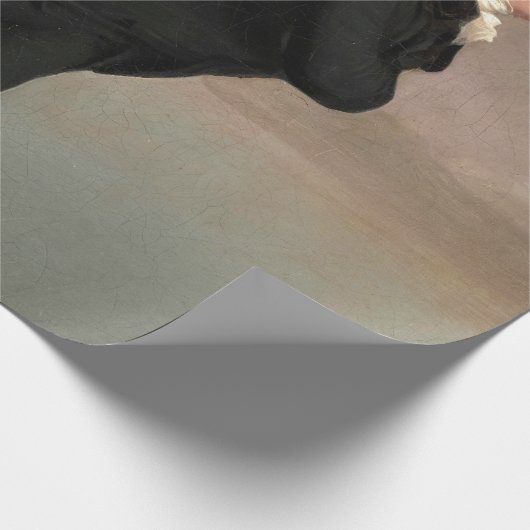 Skating on Duddingston Loch by Henry Raeburn Geschenkpapier (Ecke)