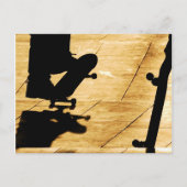 Skating Postkarte (Vorderseite)