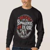 Skating Roller Derby for a Roller Derby Girl  3 Sweatshirt (Vorderseite)