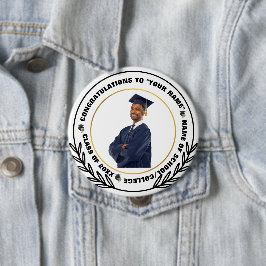 Skaymarts | Abschluss Foto Glückwunsch Feiern Button