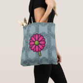 SKAYMARTS | Blue Boho Rose Design Shopping Bag Tasche (Von Nahem)
