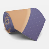 Skaymarts | Blue Metallic Simple Office Boss Krawatte (Gerollt)