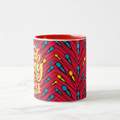 SKAYMARTS | Calligraphic African Wax Design Tasse (Mittel)