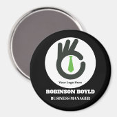 Skaymarts | Corporate Business Office Identity Magnet (Vorderseite/Rückseite)