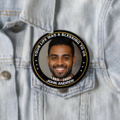 Skaymarts | Dein Leben war für uns ein Segen Button (Beispiel)