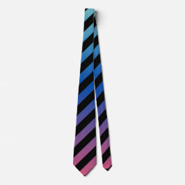 Skaymarts Design Black Blue Color Neck Tie Krawatte