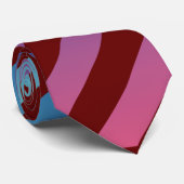 Skaymarts Design Blue Maroon Red Color Neck Tie Krawatte (Gerollt)